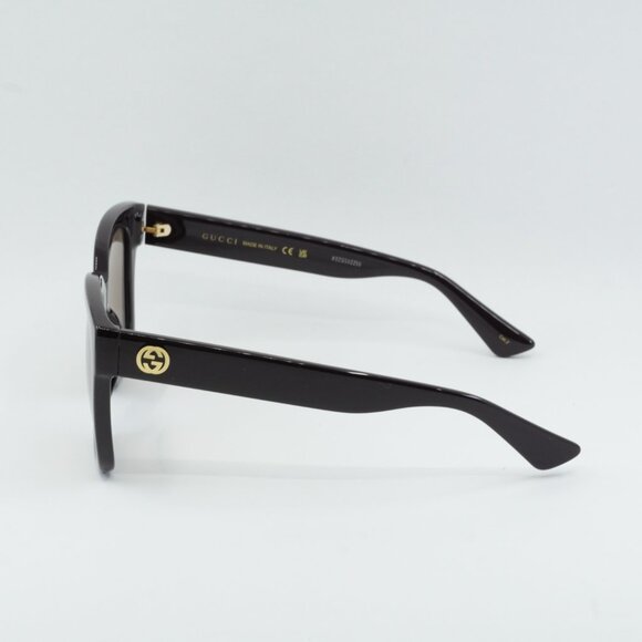 Gucci GG1338S 005 Square Sunglasses - Dark Wine/Brown main image 4